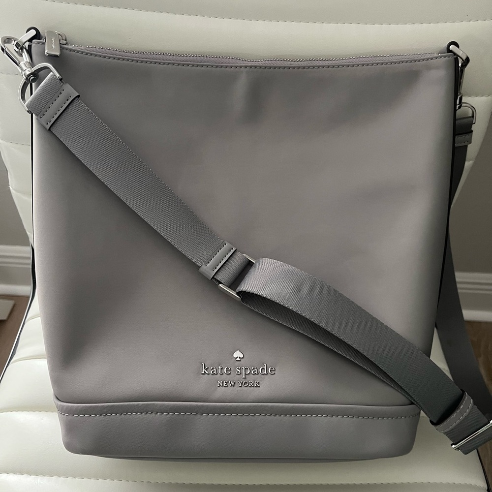 Kate Spade Gray Crossbody Bag - Picture 5 of 9